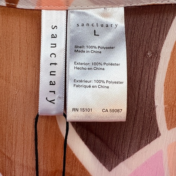 NWT Sanctuary Anthropologie Swim Beach Cover Up Size L - Picture 14 of 16